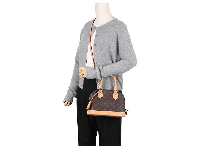 Louis Vuitton Borsa a tracolla Alma BB Monogram Canvas - vista 15