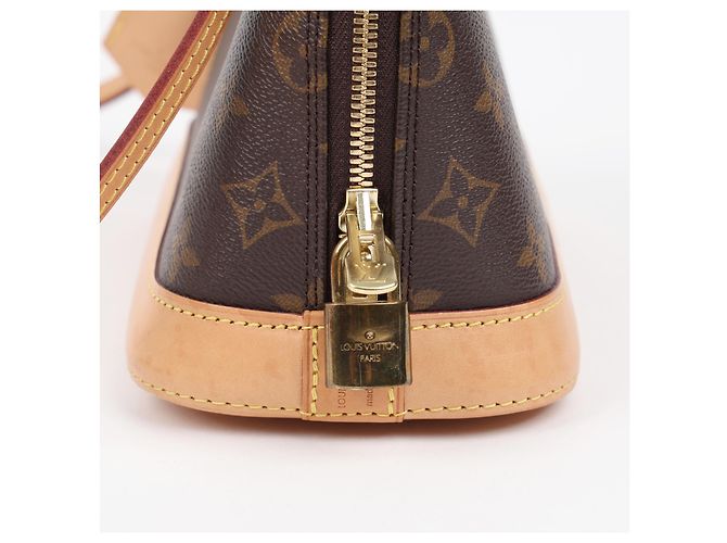Louis Vuitton Borsa a tracolla Alma BB Monogram Canvas - vista 7