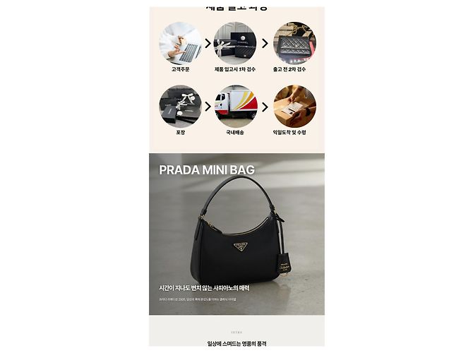 Prada Mini borsa in pelle Saffiano Reedition - vista 8