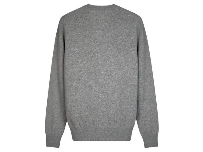 Comme Des Garcons Strickcardigan mit Herzen Grau - Ansicht 9