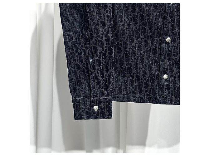 Dior Sovracamicia in velluto misto cotone - vista 4