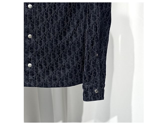 Dior Sovracamicia in velluto misto cotone - vista 5