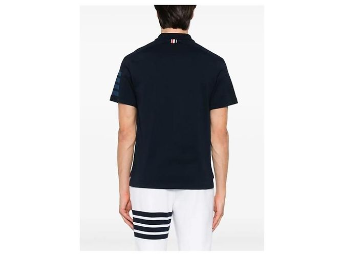 Thom Browne Baumwoll-Polohemd mit kurzen Ärmeln - Ansicht 8