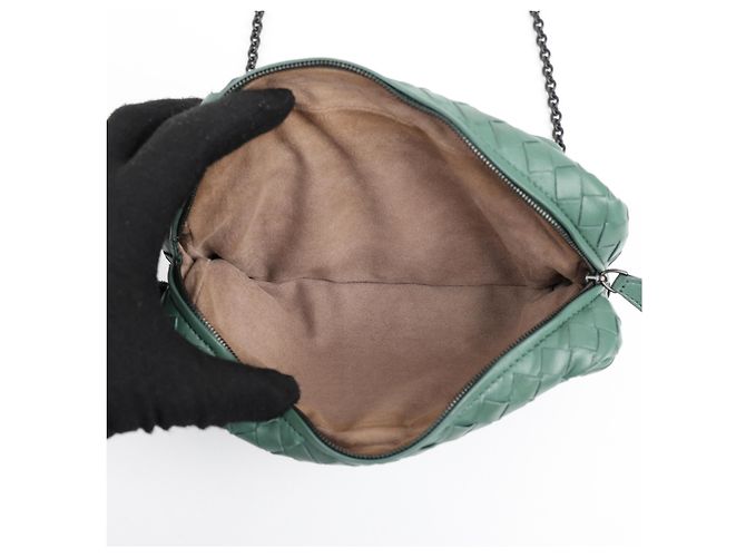 Bottega Veneta Mini Borsa a Tracolla con Catena - vista 17