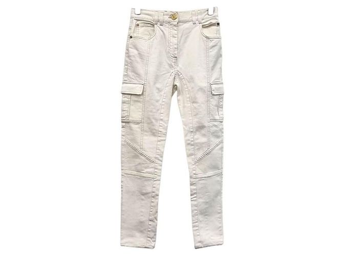 Balmain Cargo Pants with Gold Buttons - view 4