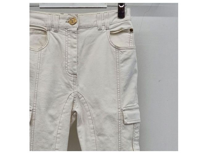 Balmain Cargo Pants with Gold Buttons - view 5