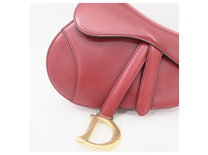 Dior Mini Saddle Bag Burgundy - Ansicht 4
