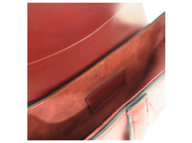 Dior Mini Saddle Bag Burgundy - Ansicht 5