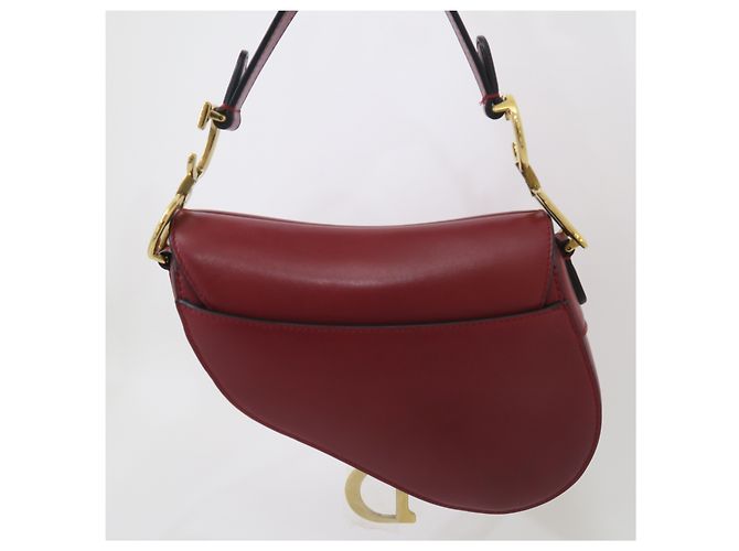Dior Mini Saddle Bag Burgundy - Ansicht 7