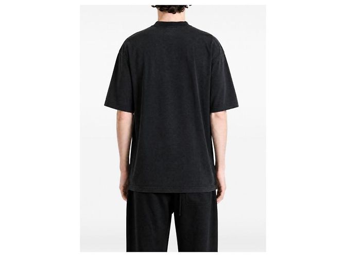 Balenciaga T-Shirt Medium Fit Wasched Black - Ansicht 5