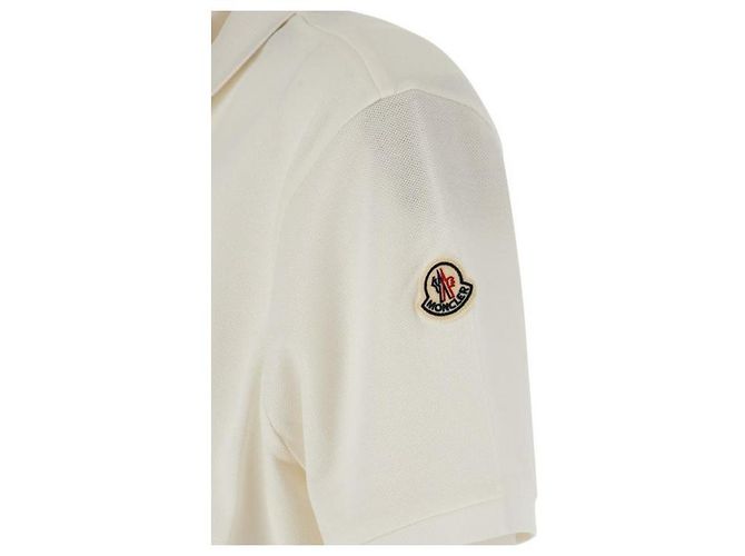 Moncler Piqué-Poloshirt aus Baumwolle - Ansicht 6