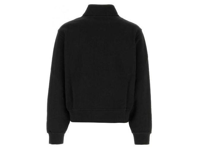 Moncler Half-Zip Sweatshirt Schwarz - Ansicht 5