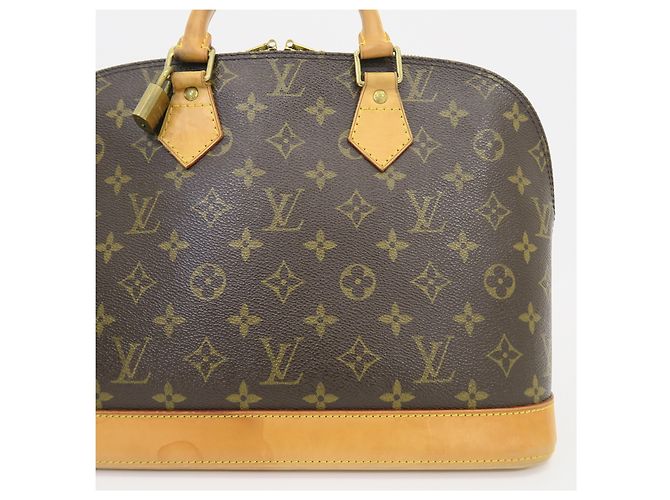 Louis Vuitton Alma Tote Bag aus Monogram Canvas - Ansicht 3