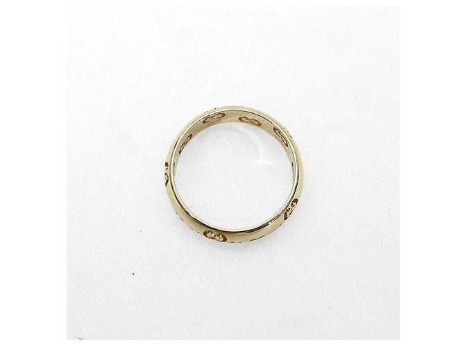 Gucci Anello sottile GG Icon in oro giallo - vista 5