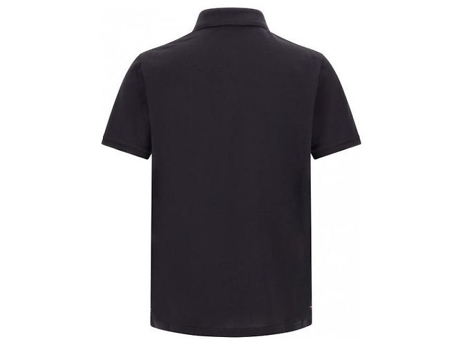 Moncler Piqué- Polohemd aus Baumwolle mit Logo-Patch - Ansicht 5