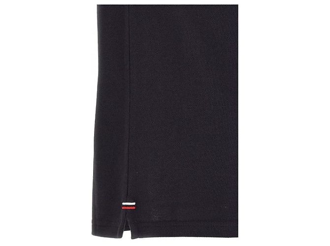 Moncler Piqué- Polohemd aus Baumwolle mit Logo-Patch - Ansicht 7