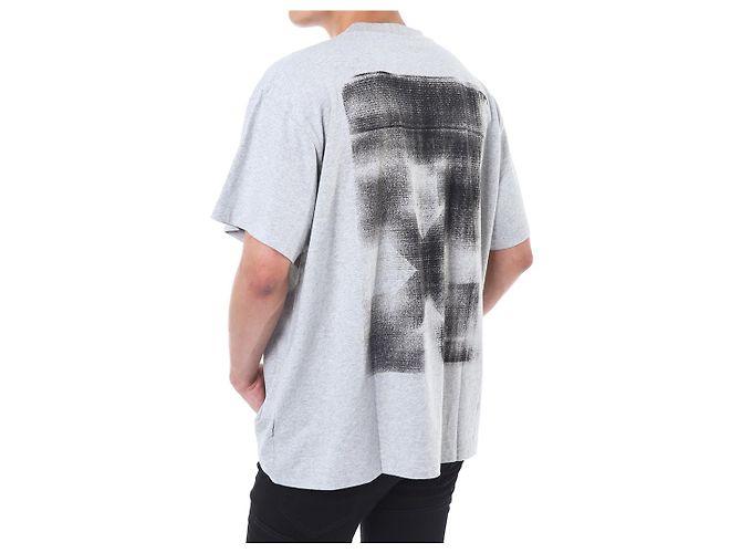 Off White Gradient Arrow T-Shirt mit kurzen Ärmeln - Ansicht 13
