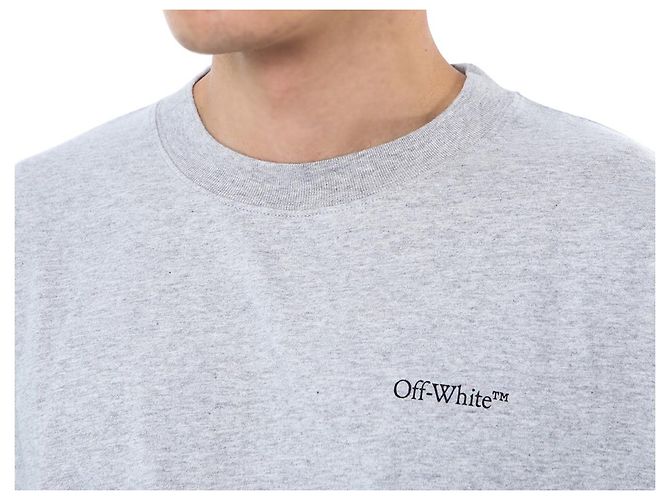 Off White Gradient Arrow T-Shirt mit kurzen Ärmeln - Ansicht 6