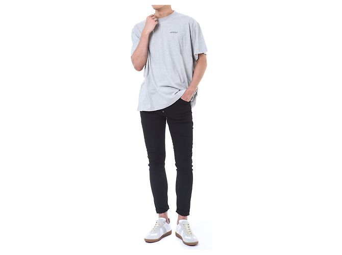 Off White Gradient Arrow T-Shirt mit kurzen Ärmeln - Ansicht 8