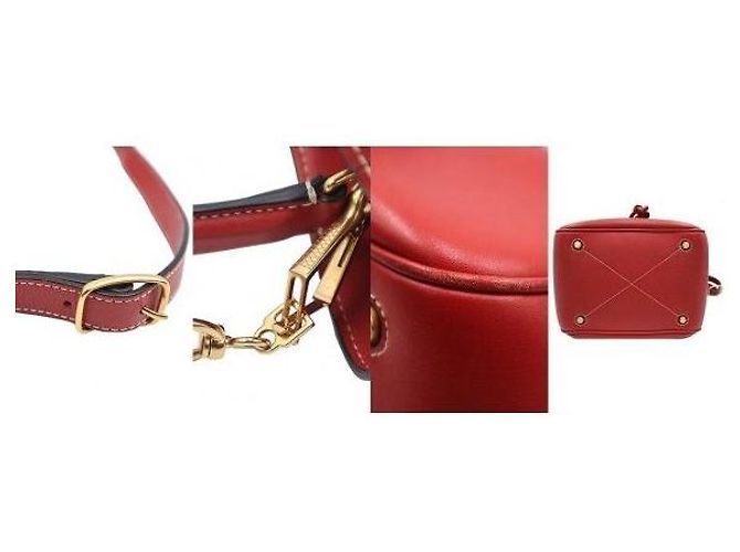 Mulberry Picca borsa bucket Hamstead in vitello Hibiscus Red - vista 6