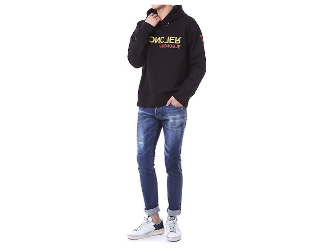 Moncler Grenoble Logo Patch Fleece Hoodie - Ansicht 10
