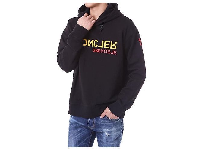 Moncler Grenoble Logo Patch Fleece Hoodie - Ansicht 11