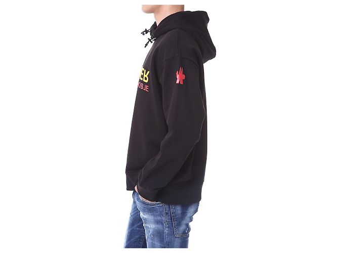 Moncler Grenoble Logo Patch Fleece Hoodie - Ansicht 13