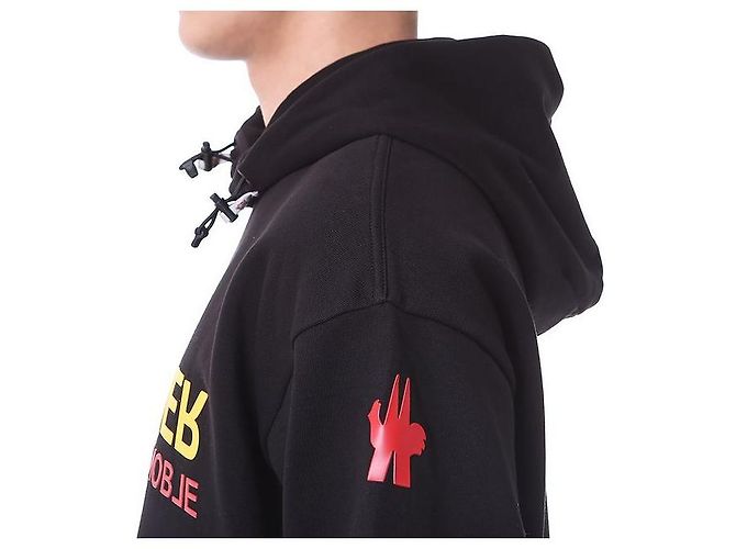 Moncler Grenoble Logo Patch Fleece Hoodie - Ansicht 14