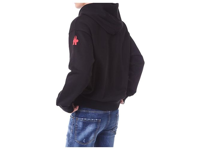 Moncler Grenoble Logo Patch Fleece Hoodie - Ansicht 16