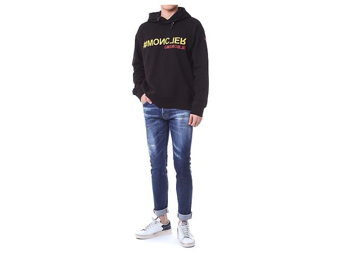 Moncler Grenoble Logo Patch Fleece Hoodie - Ansicht 2