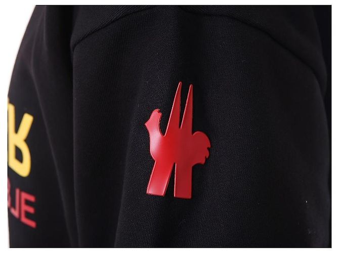Moncler Grenoble Logo Patch Fleece Hoodie - Ansicht 28