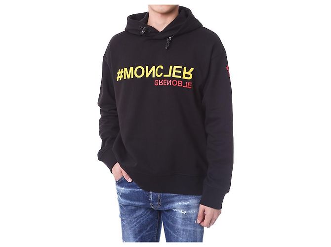 Moncler Grenoble Logo Patch Fleece Hoodie - Ansicht 3