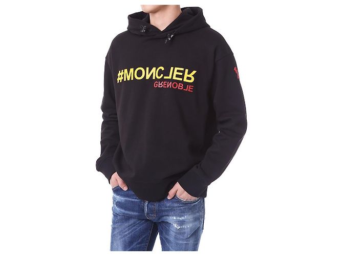 Moncler Grenoble Logo Patch Fleece Hoodie - Ansicht 9