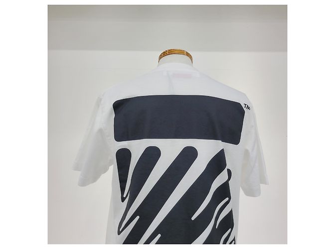Off White Wave T-Shirt Weiß - Ansicht 12