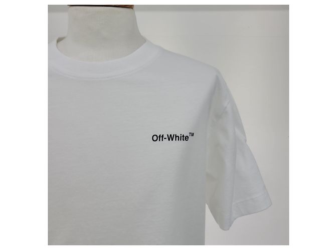 Off White Wave T-Shirt Weiß - Ansicht 9