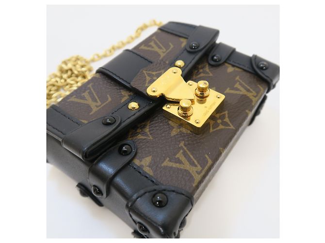 Louis Vuitton Borsa a tracolla Essential Monogram Mini NM Black Chain Edizione Limitata - vista 8