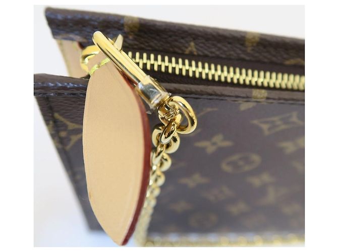 Louis Vuitton Monogram Kulturbeutel mit Kette - Ansicht 2