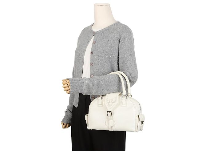 Loewe Traveler Bowling Tote Bag Weiß - Ansicht 16