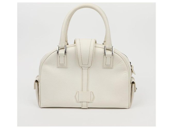 Loewe Traveler Bowling Tote Bag Weiß - Ansicht 3