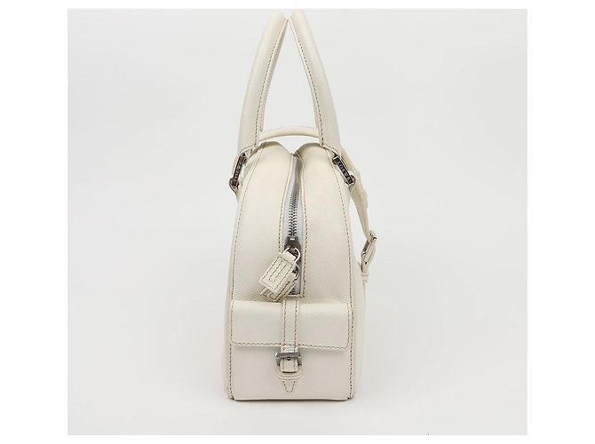 Loewe Traveler Bowling Tote Bag Weiß - Ansicht 5
