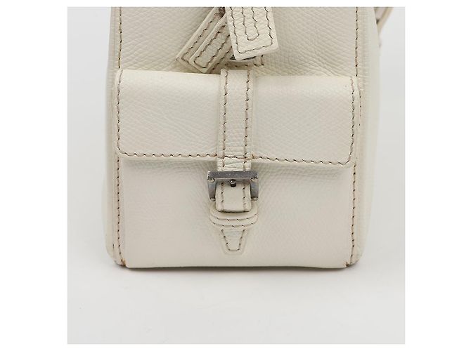 Loewe Traveler Bowling Tote Bag Weiß - Ansicht 6
