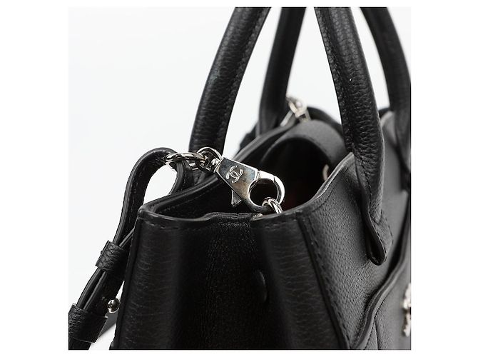 Chanel Medium Executive Neo New Surf Tote Bag Black Silver - Ansicht 7