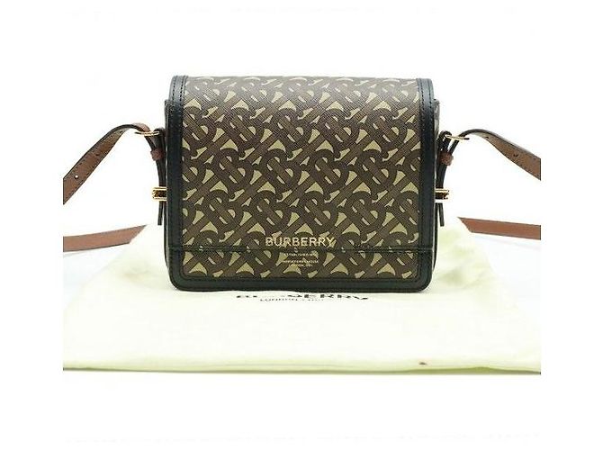 Burberry Borsa a tracolla Monogram Canvas - vista 2