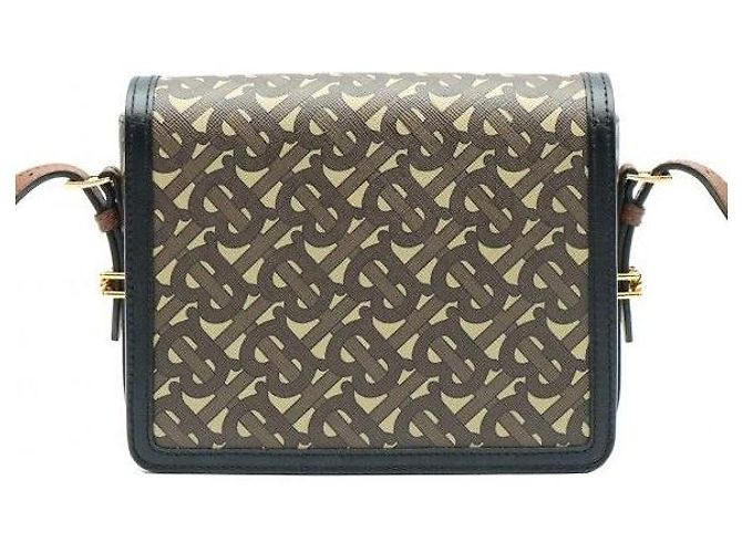 Burberry Borsa a tracolla Monogram Canvas - vista 4