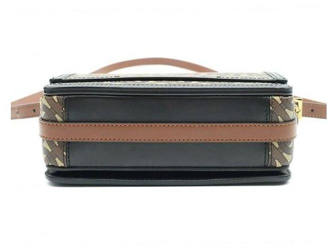 Burberry Borsa a tracolla Monogram Canvas - vista 5
