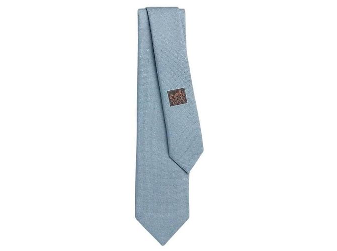 Hermès Cravatta in seta da uomo Une Terre Silk - vista 2
