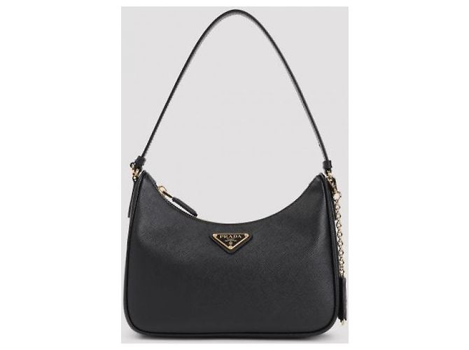 Prada Mini Borsa Reedition in pelle Saffiano - vista 5