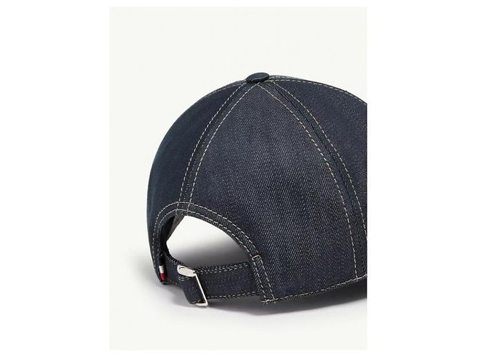 Cappellino baseball Moncler in denim blu - vista 7
