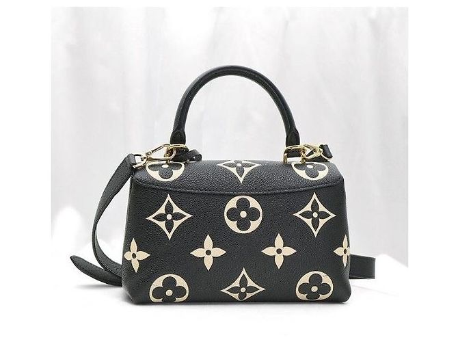 Louis Vuitton Black Beige Monogram Empreinte Madeleine BB - Ansicht 4