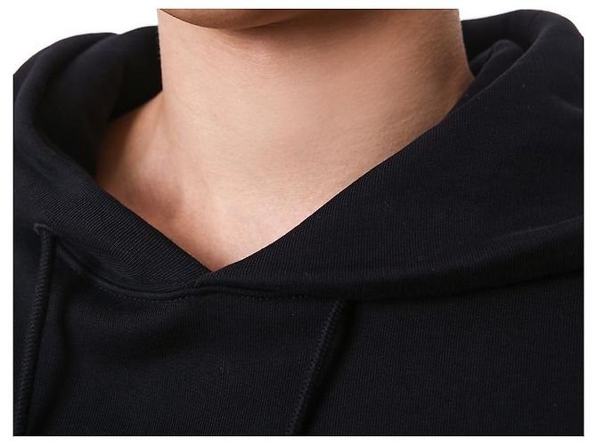 Off White Multicolor Brush Painted Arrow Hoodie - Ansicht 22